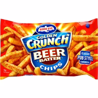 BIRDS EYE GOLDEN CRUNCH SCCHIPS 13MM 12X750G