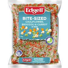 EDGELL CA/FLOWER BROCCOLI & CARROT - BITE SIZE 6X1.5KG