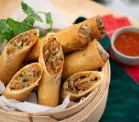 VEG/SHITAKE GF SPRING ROLL 40G - 15PACK X 12PC