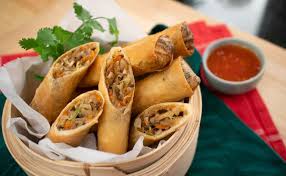 VEG/SHITAKE GF SPRING ROLL 40G - 15PACK X 12PC
