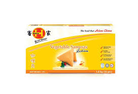 HAKKA VEGETABLE SAMOSAS - COCKTAIL 16G (8X1.54KG)