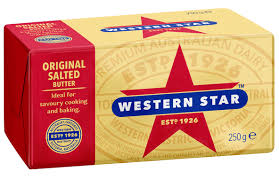 WESTERN STAR BUTTER SALTED 32X250G PAK