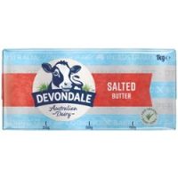 DEVONDALE SALTED BUTTER 10X1KG
