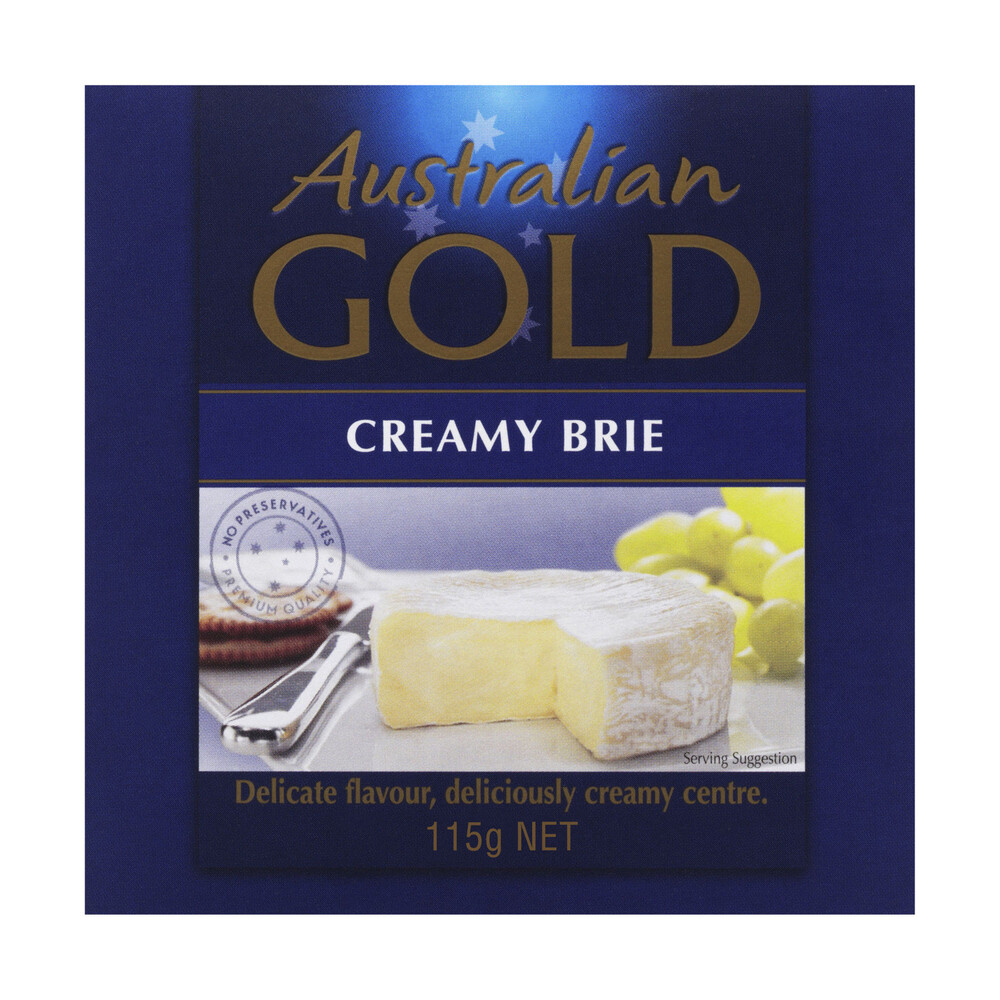 AUSTRALIA GOLD LL BRIE 12X115G