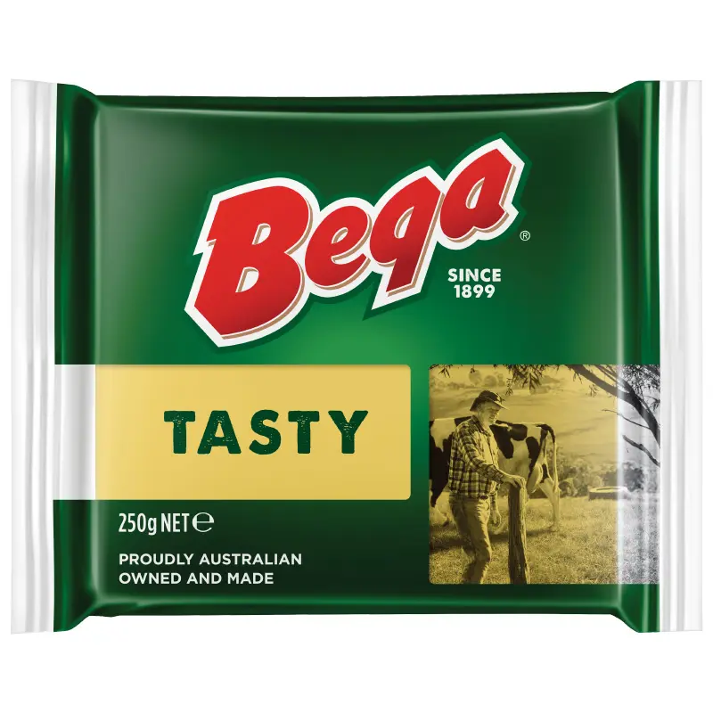 BEGA CHEESE TASTY SLICES 12X250G
