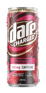 DARE CHARGED STRAWBERRY MOCHA 12X240ML