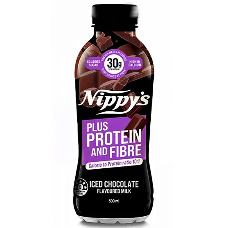 NIPPY'S PLUS PROTEIN CHOCOLATE BOTTLE 12X500ML