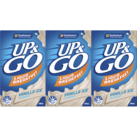 UP&GO VANILLA ICE UHT 4X(3X250ML)