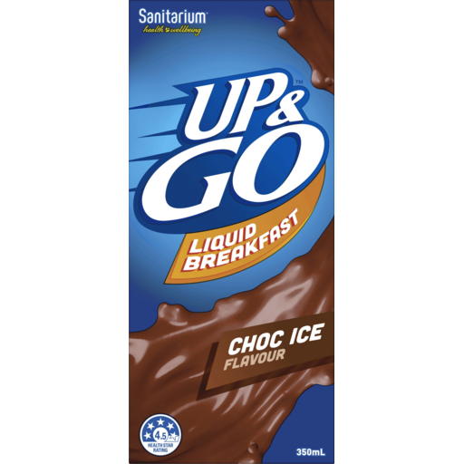 UP&GO CHOC ICE UHT 12X350ML