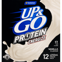 UP&GO PROT EN VAN 12X250ML