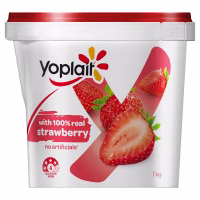 YOPLAIT STRAWBERRY YOGHURT 6X1KG