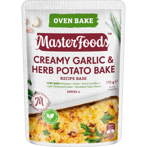 M/F CRMY HERB & GARLIC POTATO BAKE 8X175G