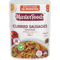 M/F CURRIED SAUSAGES SAUCE 8X175G