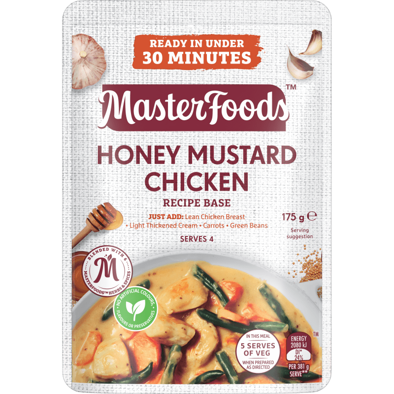 M/F HONEY MUSTARD CHICKEN SAUCE 8X175G