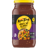 KAN TONG HONEY & SOY & GARLIC SAUCE 6X520G