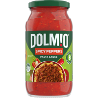 DOLIMO EXTRA PASTA SAUCE SPICY PEPPERS 6X500G