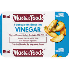 MF SQZ VINEGAR SAUCE PC 100X10ML