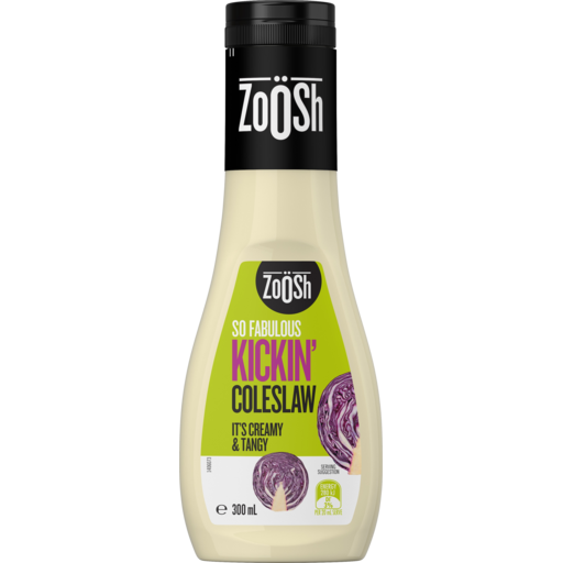 ZOOSH COLESLAW DRESSING 12X300ML