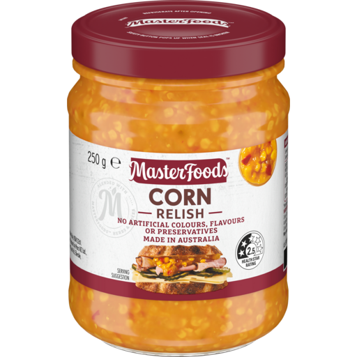 M/F CORN RELISH 6X250G