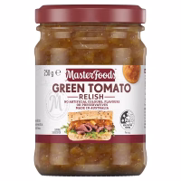 M/F GREEN TOMATO RELISH 6X250G