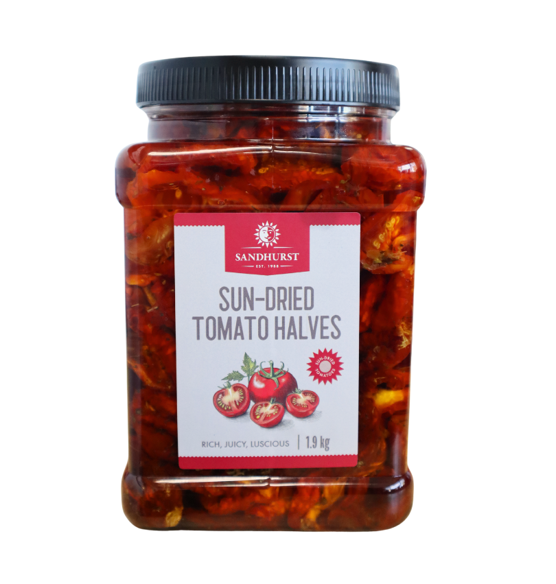SANDHURST SUN DRIED TOMATO 6X1.9KG - PLASTIC