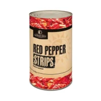 S/H ROASTED RED PEPPER STRIPS 3XA12 - TIN