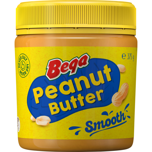 BEGA PEANUT BUTTER SMOOTH 12X375G