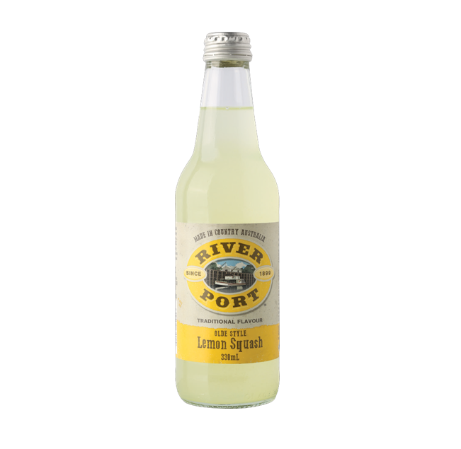 RIVER PORT OLDE STYLE LEMON SQUASH 12X600ML