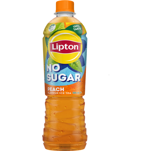 LIPTON ICED TEA PEACH NO SUGAR 12X500ML