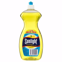 SUNLIGHT DISHWASHING LIQUID 6X1LT