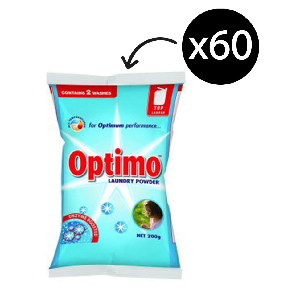 OPTIMO LAUNDRY POWDER 60X200G