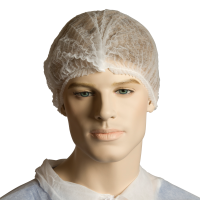 BERET CRIMPED HAIR NET 21/24CM BLUE 1X1000