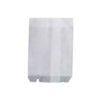 WHITE PAPER BAGS 180x160mm 1W (PIE) 1X500