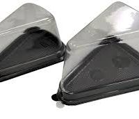CAKE SLICE WEDGE BASE & LIDS 1X600