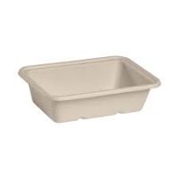 BIOPAK - BIOCANE CLAM - RECT. 9X6X3" - 1X250 - 230X150X8MM