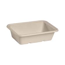 BIOPAK - BIOCANE CLAM - RECT. 9X6X3" - 1X250 - 230X150X8MM