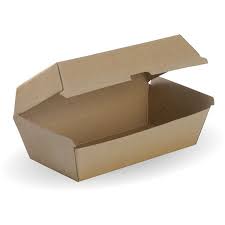 BIOPAK BIOBOARD REGULAR SNACK BOX 4SLV X 50PC