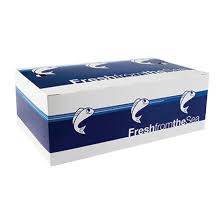 DETPAK FRESH FROM SEA PAPER BOX MED #K236S0043 245X95X85