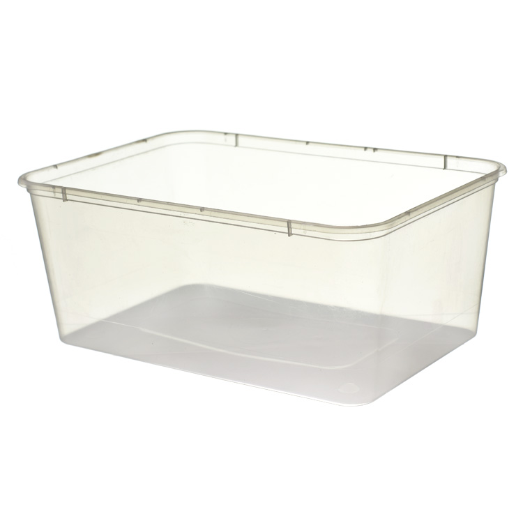 CHANROL RECTANGLE PP CONT 1000ML 10SLV X50