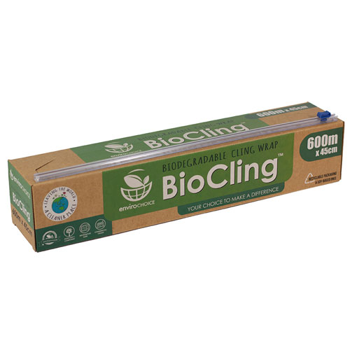 ECOCLING BIODEGRADABLE CLING WRAP 45CM - 1X6ROLLS