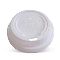 C/A WHITE LID FOR 8 & 12 & 16OZ 10X100