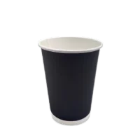 BIOPAK DOUBLE WALL COFFEE CUP 12OZ - ART SERIES - 25 SLV X 40 PCS