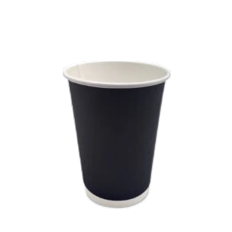 BIOPAK DOUBLE WALL COFFEE CUP 12OZ - ART SERIES - 25 SLV X 40 PCS