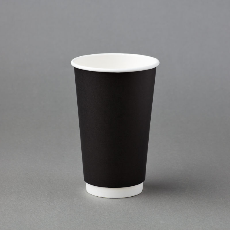 BIOPAK DOUBLE WALL COFFEE CUP 16OZ - ART SERIES 15 SLV X 40PCS