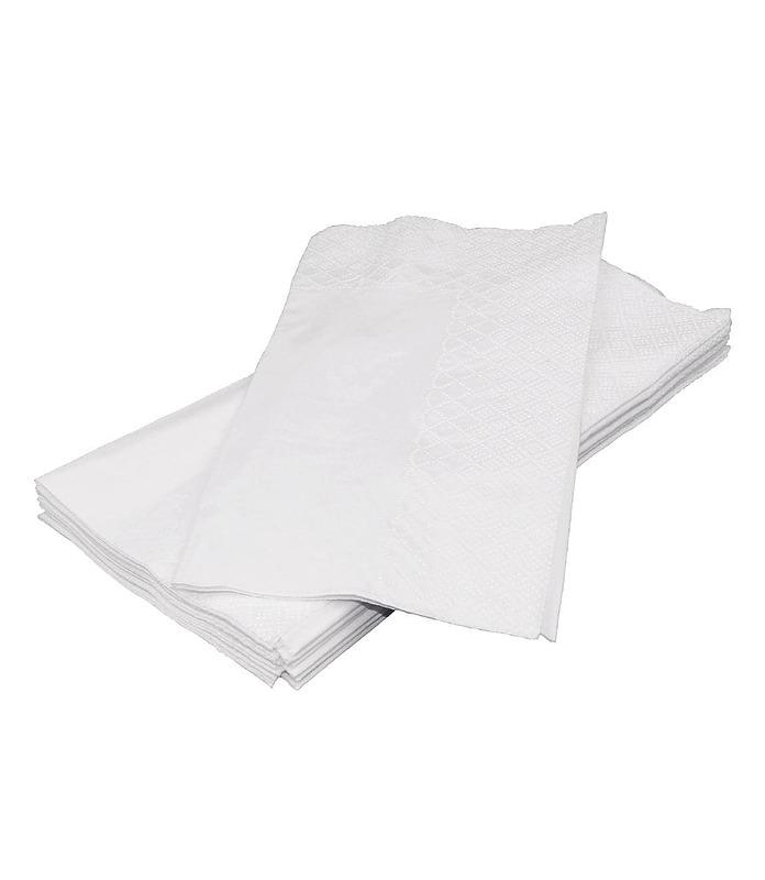 ALFRESCO 2PLY WHITE GT FOLD DINNER NAPKIN GT 10PACK X 100PC