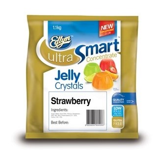 EDLYN ULTRA SMART JELLY CRYSTAL STRAWBERRY 6X1.1KG