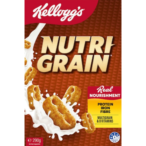 KELLOGGS NUTRI-GRAIN 12X290G