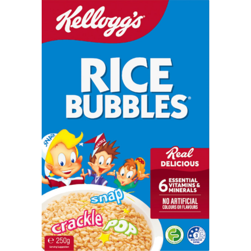 KELLOGGS RICE BUBBLES 12X365G