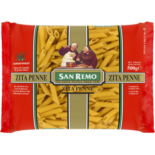 SAN REMO ZITA PENNE #20 12X500G