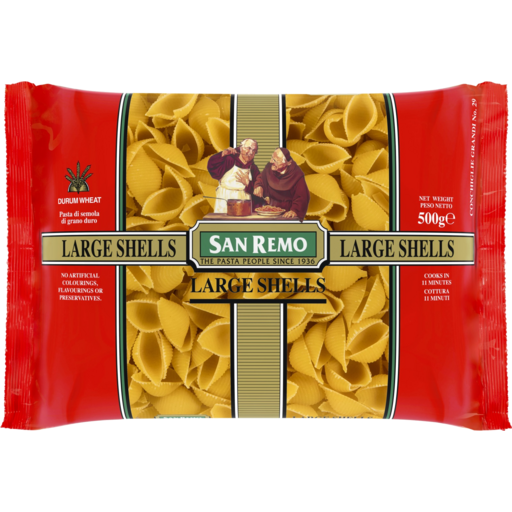 SAN REMO LARGE SHELLS #29 12X500G